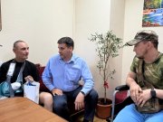 Встреча с героями, которые сражаются за Родину!